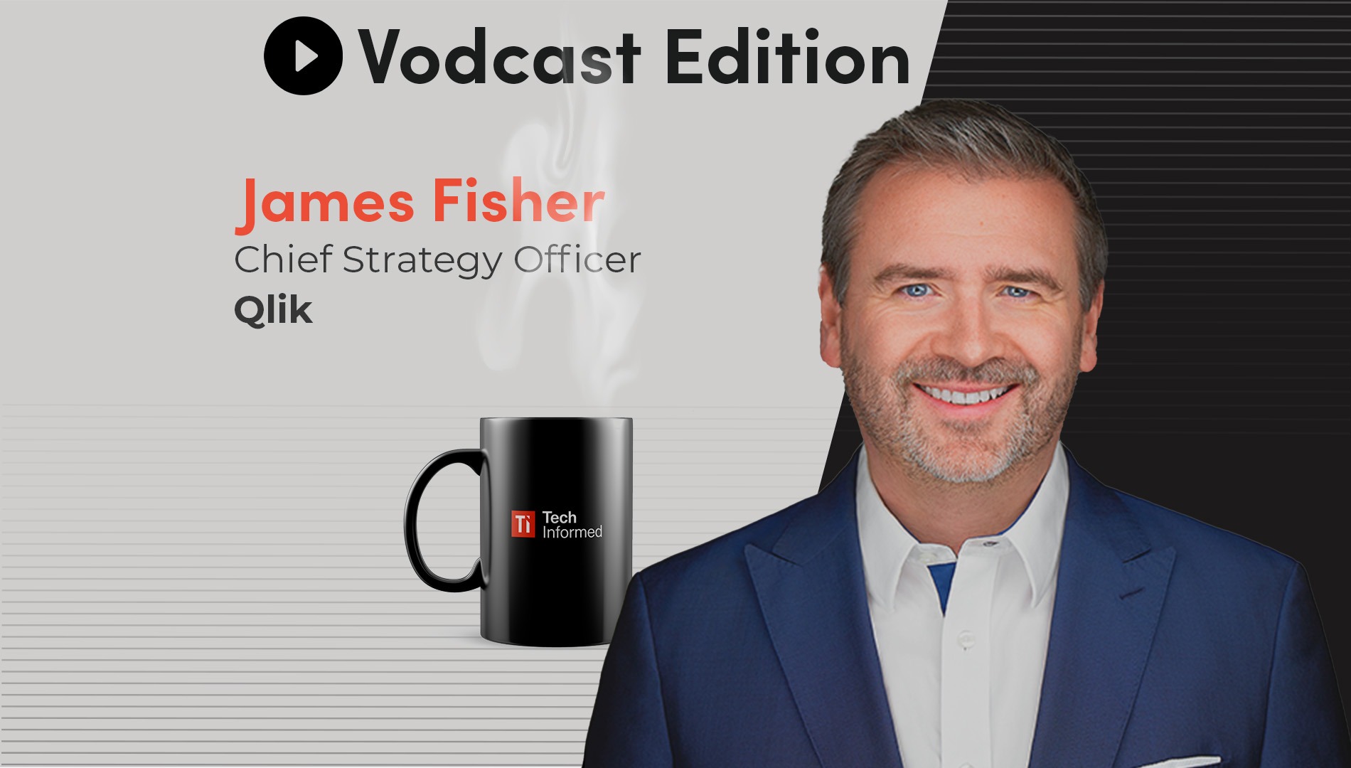 A coffee with… James Fisher, CSO, Qlik